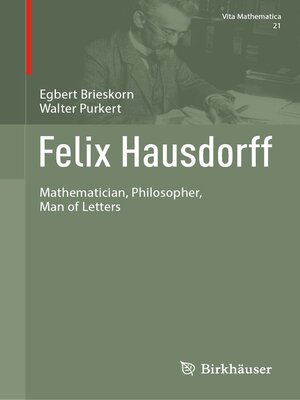 cover image of Felix Hausdorff